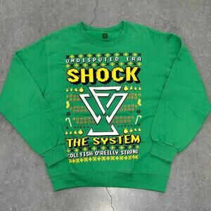 WWE Shock The System Pullover Crewneck Sweater